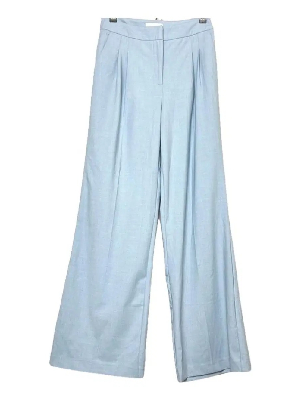 House of Harlow 1960 Blue Wide Leg High Rise Trousers Size 8